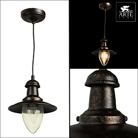 Подвесной светильник Arte Lamp FISHERMAN A5518SP-1RI