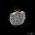 Хрустальная потолочная люстра Bohemia IVELE Crystal 19013/60IV G
