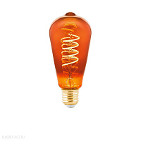 Лампа светодиодная ST64, 4W(E27), 50lm, 2000K медный EGLO LM_LED_E27 11885