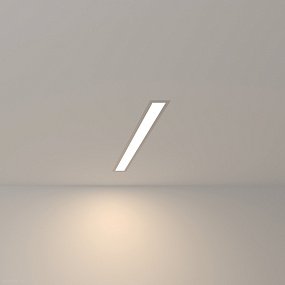 Линейный светодиодный встраиваемый светильник 53см 10Вт 4200К матовое серебро Elektrostandard 101-30