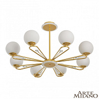 Большая люстра Arte Milano 277138/8 GD
