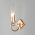 Классический настенный светильник Eurosvet Banci 60117/1 золото