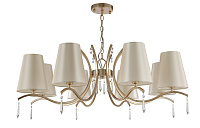 Большая люстра Crystal Lux RENATA SP8 GOLD