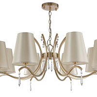 Большая люстра Crystal Lux RENATA SP8 GOLD