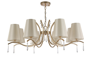 Большая люстра Crystal Lux RENATA SP8 GOLD