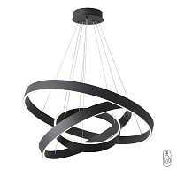 Подвесная светодиодная люстра Crystal Lux TRON SP158W LED BLACK