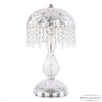 Хрустальная настольная лампа Bohemia IVELE Crystal 14781L1/22 Ni V0300