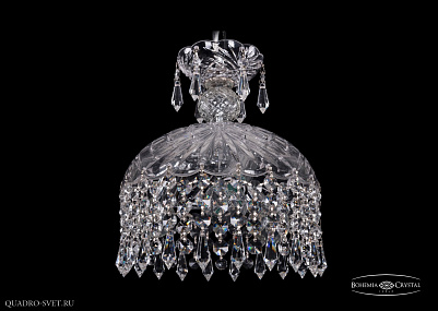 Хрустальный подвесной светильник Bohemia IVELE Crystal 7715/22/3/Ni/Drops