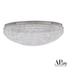 Хрустальная потолочная светодиодная люстра APL LED Sicilia SH508.2.80.A.Ni.4000