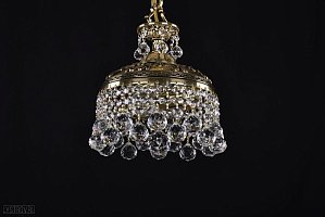 Хрустальный подвесной светильник Bohemia IVELE Crystal 1778/25/GB/Balls