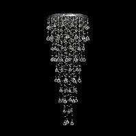 Каскадная хрустальная люстра Dio D'Arte Tesoro H 1.4.55.118 N