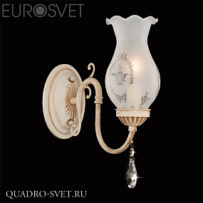Бра EUROSVET 22775 22775/1 слоновая кость