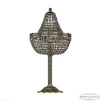 Хрустальная настольная лампа Bohemia IVELE Crystal 19051L6/H/25IV GB R731