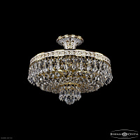 Хрустальная потолочная люстра Bohemia IVELE Crystal 19271/35IV GW