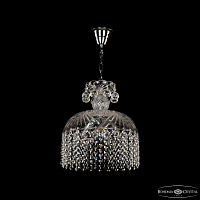Хрустальный подвесной светильник Bohemia IVELE Crystal 14781/30 Ni R