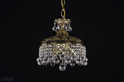 Хрустальный подвесной светильник Bohemia IVELE Crystal 1778/30/GB/Balls