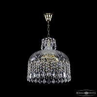 Хрустальный подвесной светильник Bohemia IVELE Crystal 14781/35 G Leafs