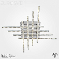 Потолочная светодиодная люстра Eurosvet Soprano 90041/8 хром