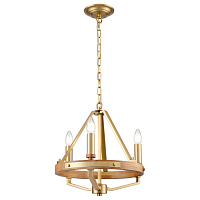 Подвесная люстра из дерева Wertmark BRENDA WE586.03.503