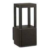 Уличный настенный светодиодный светильник Arte Lamp PHERKAD A2726AL-1BK