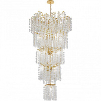 Каскадная хрустальная люстра Arte Milano 23416.800-1600.28.E14.C.5D GD