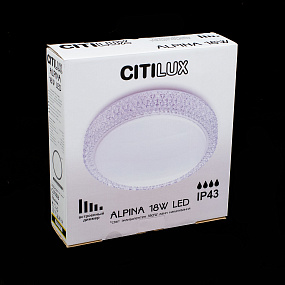 Светодиодный потолочный светильник CITILUX Альпина CL71818