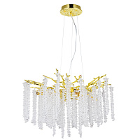 Подвесная люстра с хрусталем De City Лайма 467011808