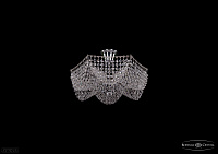 Хрустальная потолочная люстра Bohemia IVELE Crystal 7708/3/Ni