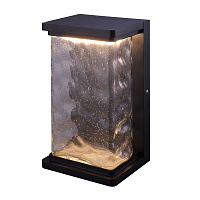 Уличный настенный светодиодный светильник Arte Lamp ATLANTIS A2313AL-1BK