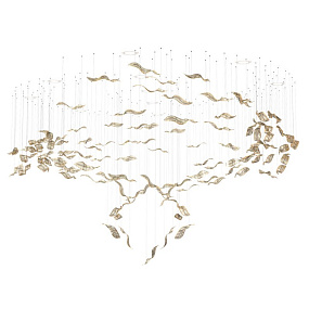 Каскадная люстра L'Arte Luce Contour L63002