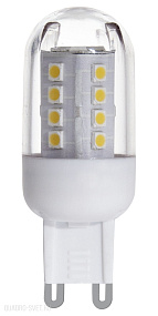 Лампа светодиодная, 2х2,5W (G9), 3000K, 200lm, 2 шт. в комплекте EGLO LM_LED_G9 11461