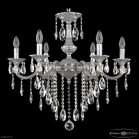 Хрустальная подвесная люстра Bohemia IVELE Crystal AL78101/6/210 B CG