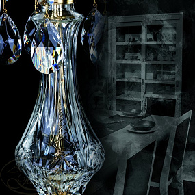 Настольная лампа ARTGLASS MARIA TEREZIA 38 CE