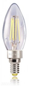 Лампа светодиодная VOLTEGA свеча 4W Е14 2800К