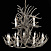Люстра подвесная ST Luce Corna SL154.703.12