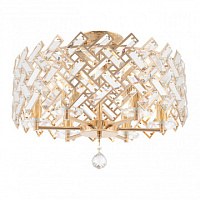 Потолочная хрустальная люстра Arte Milano 377019/6/50/470 GD