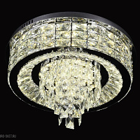 Хрустальная потолочная светодиодная люстра Lumina Deco Piatto DDС 6892-500