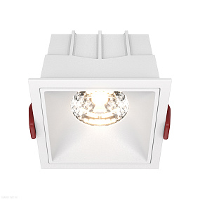 Встраиваемый светодиодный светильник Maytoni Alfa LED DL043-01-15W3K-D-SQ-W