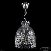 Хрустальный подвесной светильник Bohemia IVELE Crystal 5478/22 Ni Clear/M-1H Leafs