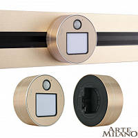 Трековый светильник с датчиком движения, 3W 250V 380011TLS/LWS Gold Arte Milano