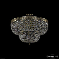 Хрустальная потолочная люстра Bohemia IVELE Crystal 19101/60IV GB C1