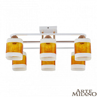 Потолочная люстра Arte Milano 322008/6 WH+FG