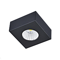 Накладной светодиодный светильник Donolux Mono DL18812/7W Black SQ