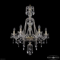 Хрустальная подвесная люстра Bohemia IVELE Crystal 1415/6/220/XL-86 G