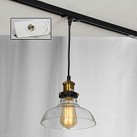 Трековый подвесной светильник Lussole Loft GLEN COVE LSP-9606-TAW