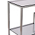 Консольный столик с полкой в прихожую AllConsoles  1011-CS grey