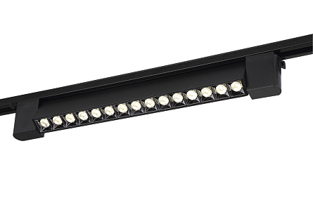 Светодиодный трековый однофазный светильник Crystal Lux CLT 0.31 010 18W BL T4000K
