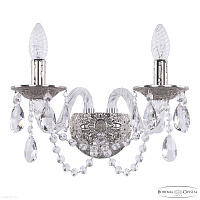 Бра хрустальное Bohemia IVELE Crystal 16202B/2/141 Ni