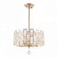 Подвесная хрустальная люстра Arte Milano 374209/5/350/380 GD