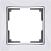 Рамка на 1 пост (белый) Werkel WL03-Frame-01-white